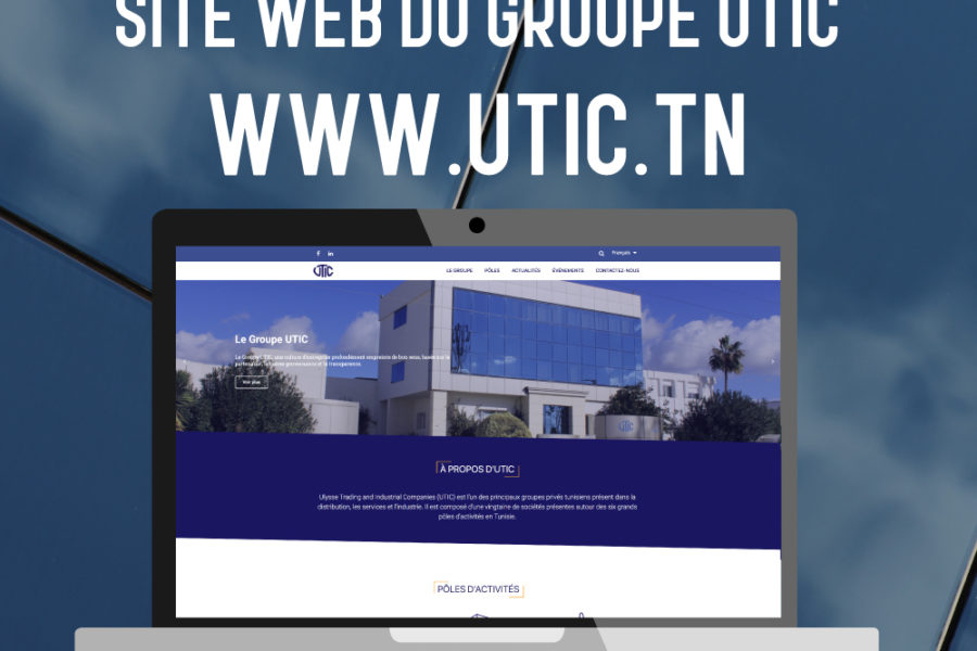 Web2code lance le ite web de UTIC