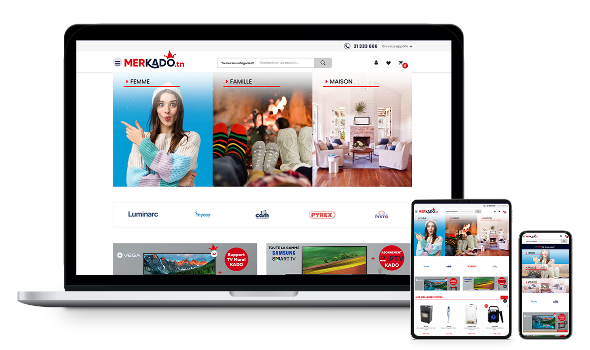 Merkado: Site E-commerce